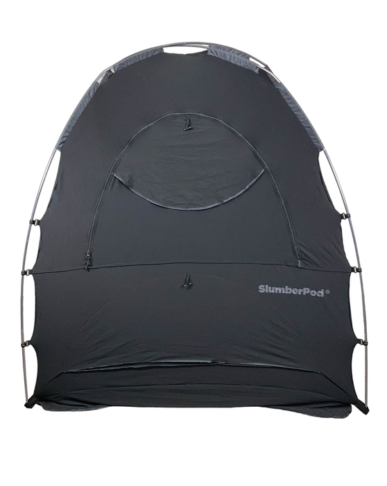 Shop SlumberPod 3.0 Sleep Canopy, Black with Gray Accents at Goodbuygears