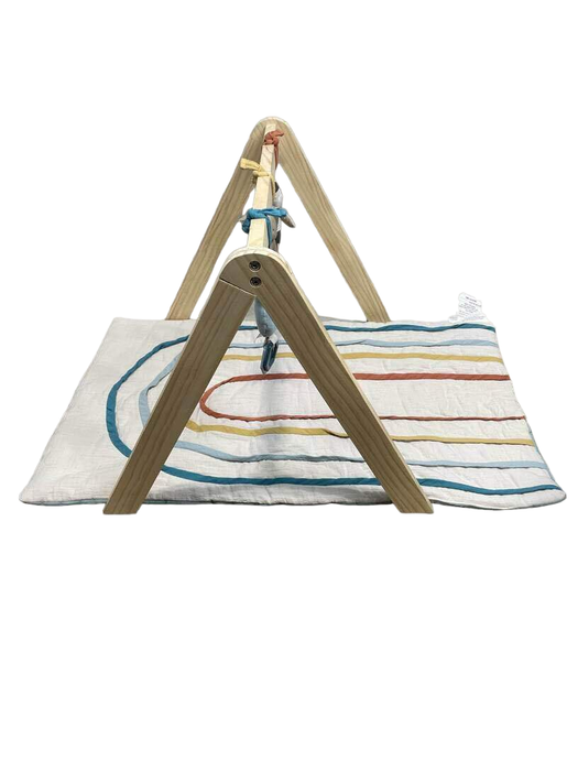 Shop Itzy Ritzy Wooden Activity Gym Playmat With Hanging Toys at Goodbuygears