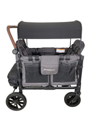 Shop Wonderfold W4 Luxe Quad Stroller Wagon, 2023, Charcoal Grey with Black Frame at Goodbuygears