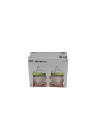 used Comotomo Bottles, 2 Pack, Green, 5oz
