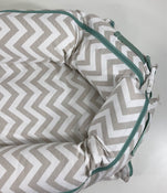 Shop DockATot Deluxe+ Dock, Silver Lining (Chevron) at Goodbuygears