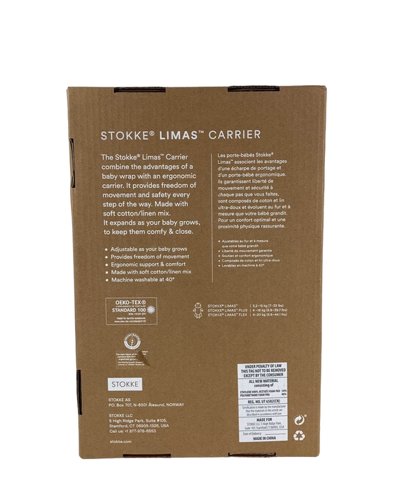 Shop Stokke Limas Flex Carrier, Valerian Beige at Goodbuygears