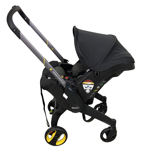 secondhand Doona Infant Car Seat & Stroller Combo, 2022, Nitro Black