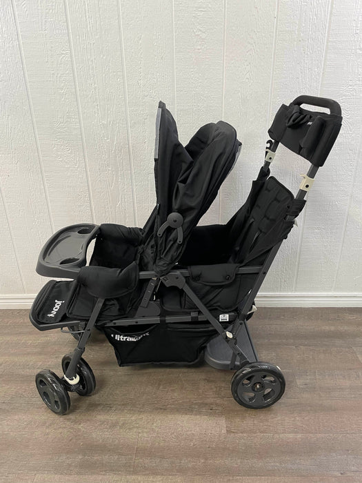 Shop Joovy Caboose Too Ultralight Graphite Sit And Stand Double Stroller, Black, 2021 at Goodbuygears