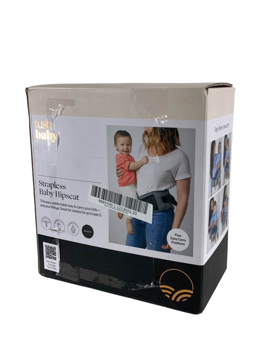 Shop TushBaby Hip Baby Carrier, Black at Goodbuygears