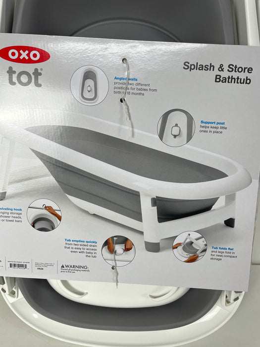 Shop OXO Tot Splash & Store Baby Bathtub at Goodbuygears