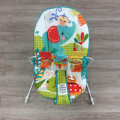 used Fisher Price Baby Bouncer, Geo Meadow