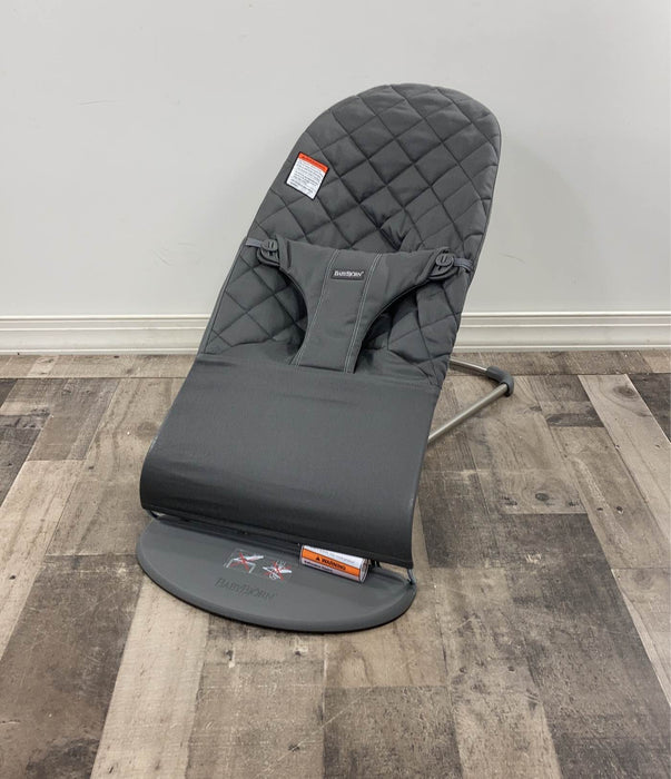 Shop BabyBjorn Bouncer Bliss, Anthracite, Cotton at Goodbuygears
