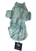 used Happiest Baby SNOO Sack, Small (5-12 lbs), Teal Planets