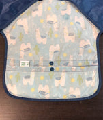 Shop Green Sprouts Snap & Go Easy Wear Long Sleeve Bib, Aqua Llamas, 12-24 months at Goodbuygears
