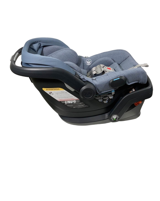Shop UPPAbaby MESA V2 Infant Car Seat, 2023, Gregory (Blue Melange Merino Wool) at Goodbuygears