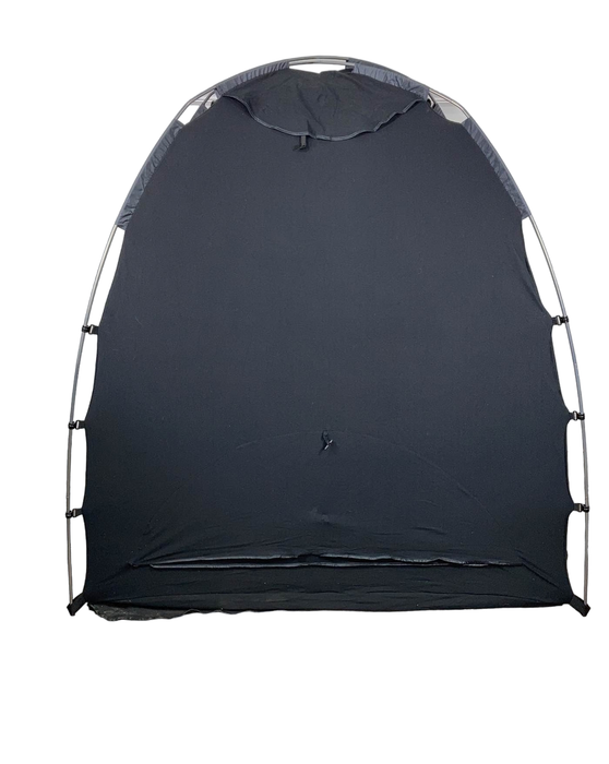 Shop SlumberPod 3.0 Sleep Canopy with Fan, Black with Gray Accents at Goodbuygears