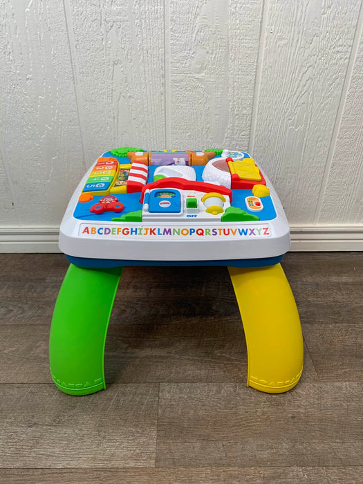 used Fisher Price Laugh And Learn Around The Town Learning Table