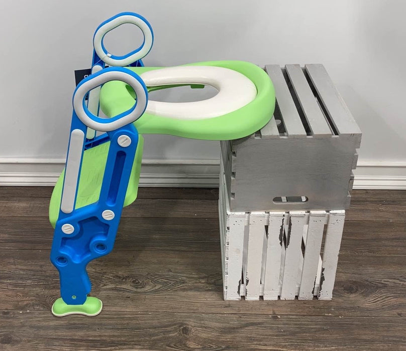 secondhand Bamny Kid Potty Training Toilet Chair with Step Stool Ladder