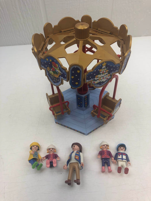 secondhand Playmobil Christmas Sled Carousel