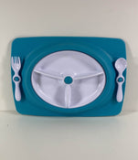 secondhand Skip Hop Mate Stay-Put Mat & Plate