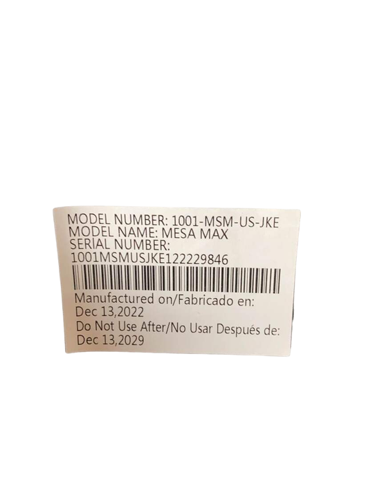 Shop UPPAbaby MESA MAX Infant Car Seat and Base, 2022, Jake (Charcoal) at Goodbuygears