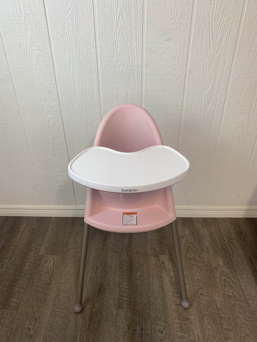 Shop Baby Bjorn High Chair, Powder Pink/Grey at Goodbuygears