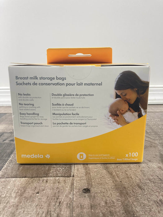 secondhand Medela Milk Storage Bags, 100 Count