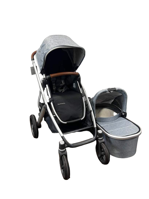 Shop UPPAbaby VISTA V2 Stroller, 2019, Gregory (Blue Melange) at Goodbuygears