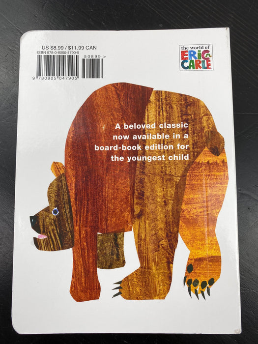 secondhand Eric Carle Brown Bear, Brown Bear, What Do You See?, Board book