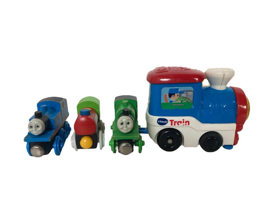 used VTech Go! Go! Smart Wheels Train Station Play Set