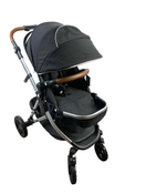 Shop Mockingbird Single Stroller, 2021, Black, Watercolor Drops, Silver With Penny Leather at Goodbuygears