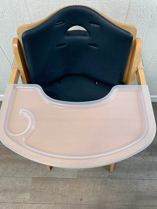 Shop Abiie Beyond Junior Y Wooden High Chair, Natural/Black Pearl at Goodbuygears
