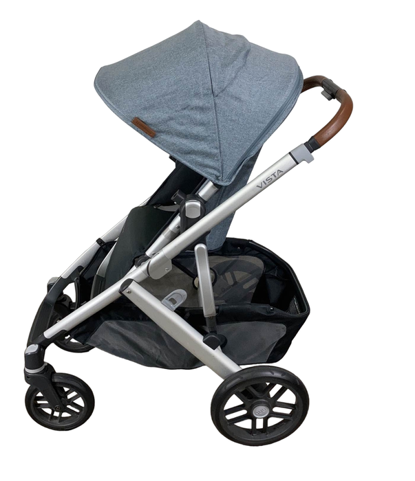 Shop UPPAbaby VISTA V2 Stroller, 2021, Gregory (Blue Melange) at Goodbuygears