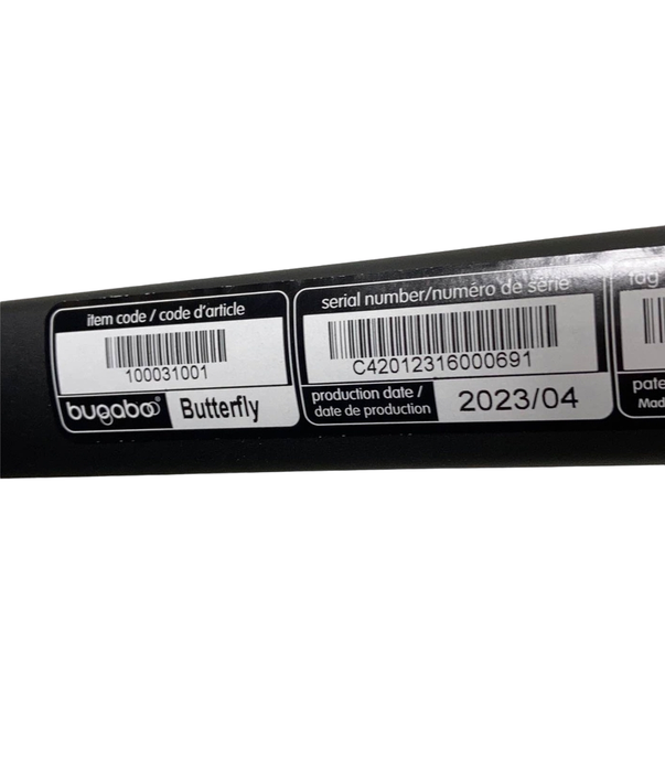 Shop Bugaboo Butterfly Stroller, 2023, Stormy Blue at Goodbuygears