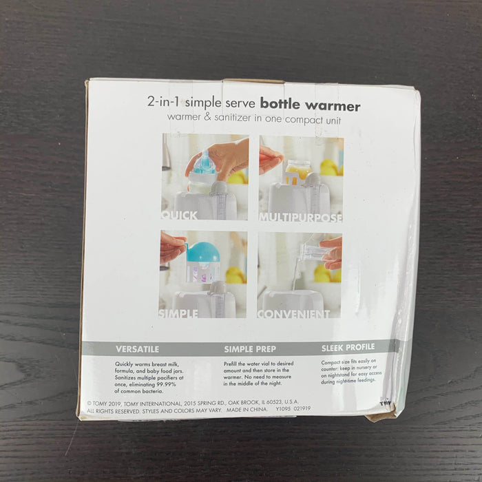 secondhand The First Years 2 In 1 Simple Serve Bottle Warmer