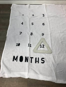 secondhand Cloud Island Milestone Blanket
