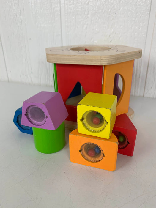 secondhand Hape Shake and Match Shape Sorter
