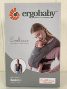 Shop Ergobaby Embrace Baby Carrier, Heather grey, Knit at Goodbuygears