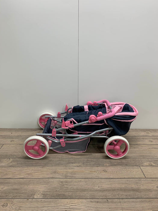 Shop Hauck Classic Julia Navy and Pink Toy Doll Pram at Goodbuygears