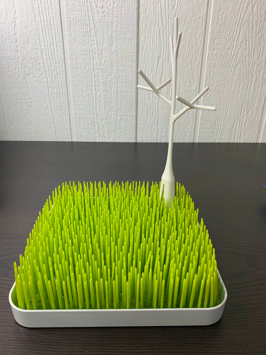 used Boon Grass Countertop Drying Rack with Accessory