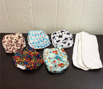 used BUNDLE Mama Koala Cloth Diapers