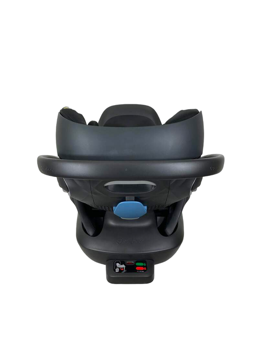 Shop Cybex Cloud G Lux with SensorSafe, 2023, Moon Black at Goodbuygears