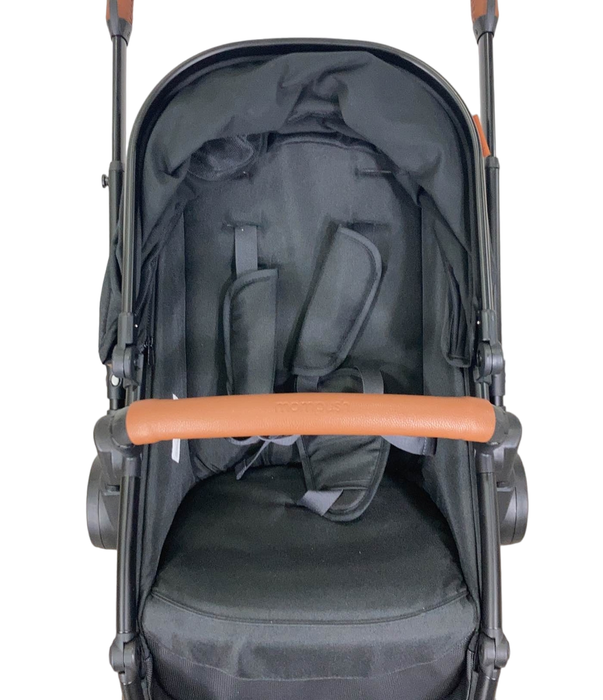 Shop Mompush Ultimate 2 Baby Stroller with Bassinet, 2023, Black with Black Frame at Goodbuygears