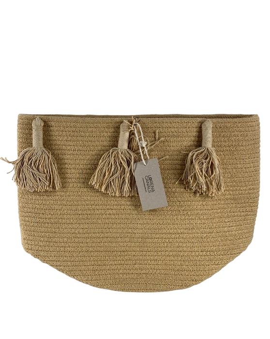 Shop Lorena Canals Woody Basket, Honey at Goodbuygears
