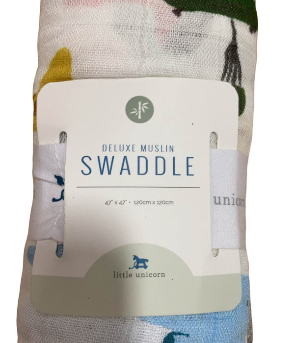 Shop Little Unicorn Deluxe Muslin Swaddle, Air Show at Goodbuygears