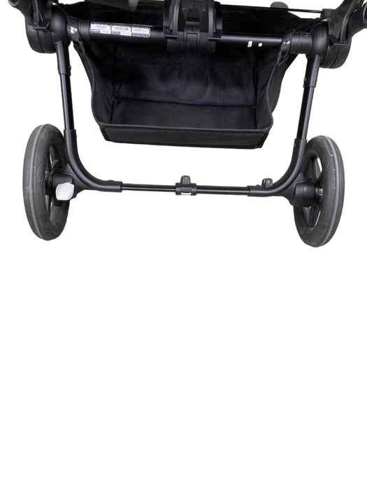 Shop Bugaboo Donkey 5 Duo Stroller, 2023, Black , Grey Melange at Goodbuygears