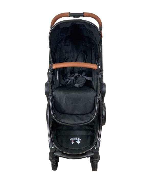 Shop Mompush Ultimate 2 Baby Stroller with Bassinet, 2023, Black with Black Frame at Goodbuygears
