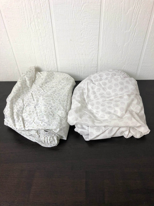 used BUNDLE Fitted Crib Sheets