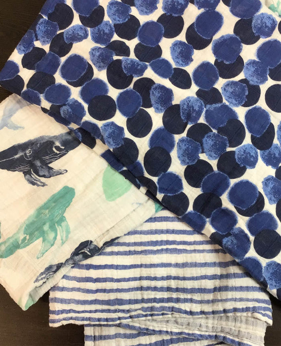 secondhand Aden + Anais Cotton Muslin Swaddle Bundle