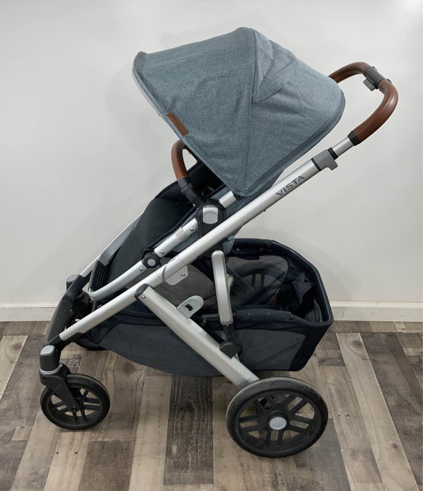 Shop UPPAbaby VISTA V2 Stroller, 2020, Gregory (Blue Melange) at Goodbuygears