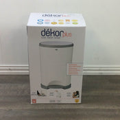 secondhand Diaper Dekor Plus Diaper Pail, White