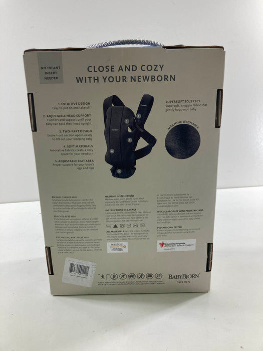 Shop BabyBjorn Baby Carrier Mini, Dark Gray at Goodbuygears