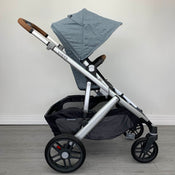 Shop UPPAbaby VISTA V2 Stroller, Gregory (Blue Melange) at Goodbuygears