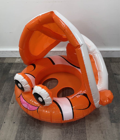 secondhand Summer Waves Pool Float With Sunshade